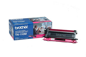 Brother TN110BK, TN110C, TN110M, TN110Y Black, Cyan, Magenta and Yellow Toner Cartridge Set