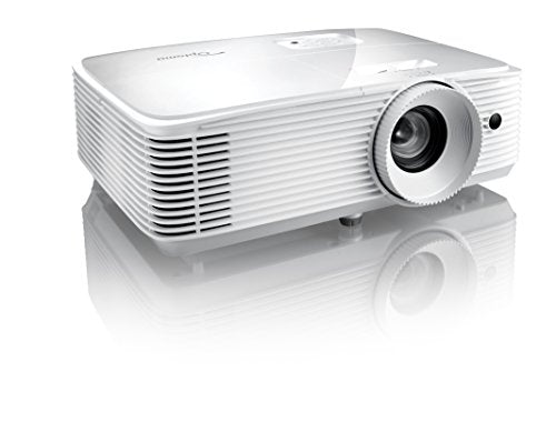 Optoma WU334 WUXGA High Brightness 3D DLP Office and Business Projector for meeting rooms and classrooms, Long 15,000h lamp life with bright 3,600 lumens for lights on viewing