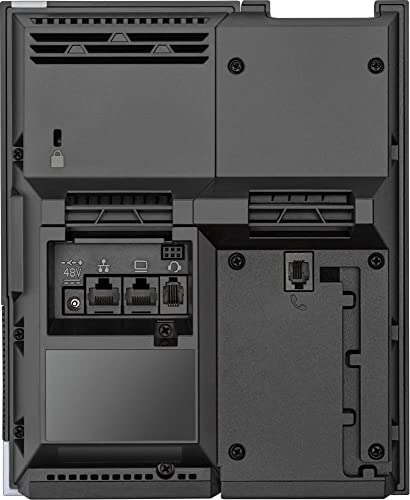 Plantronics Poly CCX 500 IP Phone with Handset - Open SIP - Acoustic Fence & NoiseBlockAI - 5' Multi-Touch LCD - Bluetooth & USB Ports - Zoom Compatible