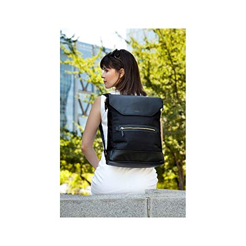 Targus Newport Convertible 2-in-1 for 15-Inch Laptop and Tablet Business Messenger Backpack, Black (TSB965GL)