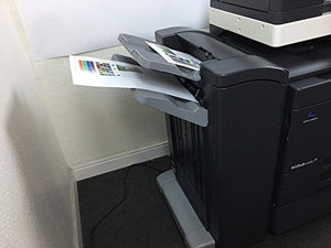 Konica Minolta Bizhub C224 Copier Printer Scanner Finisher Low 89k w/ 7k Color