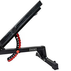 Tru Grit Fitness - Adjustable Power Weight Bench - 14 Foldable Positions - Strength Training Equipment for Home Gym or Office