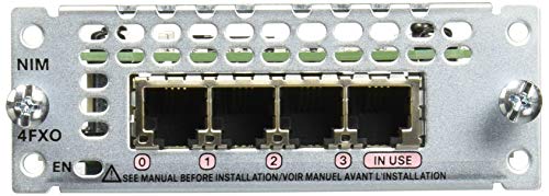 Cisco Voice Interface Card (vic) - For Voice - 4 X Fxo