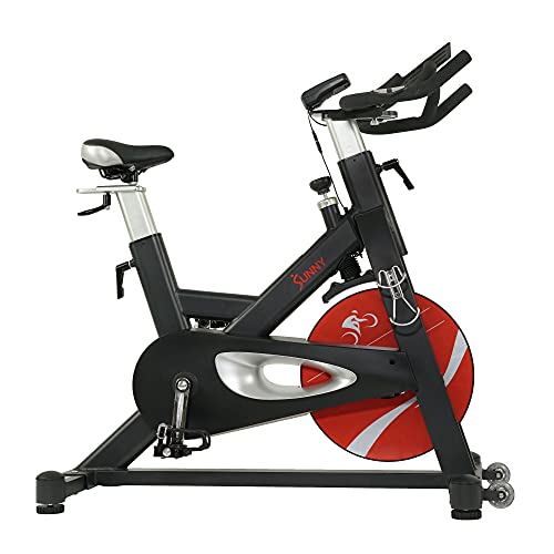 Sunny Health & Fitness Evolution Pro II Magnetic Indoor Cycle Exercise Bike with Device Mount and Performance Display -SF-B1986