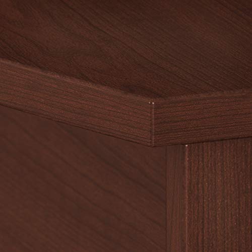 Bush Business Furniture Studio C Bow Front Desk, 60W x 36D, Harvest Cherry