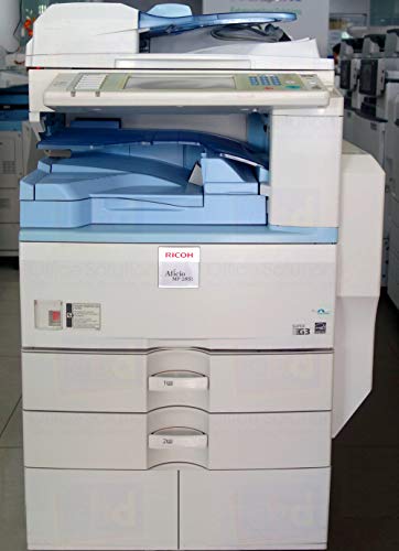 Ricoh Aficio MP 2851 Tabloid/Ledger-Size Black and White Laser Multifunction Copier - 28ppm, Print, Scan, Copy, Network, Duplex, 2 Trays, Stand