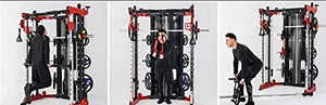 NNI FITNESS 2020 Commercial Smith Machine - Red
