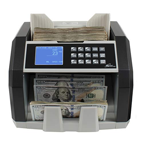 Royal Sovereign, RSIRBCED250, High Speed Currency Counter, 1 Each, Black,Silver