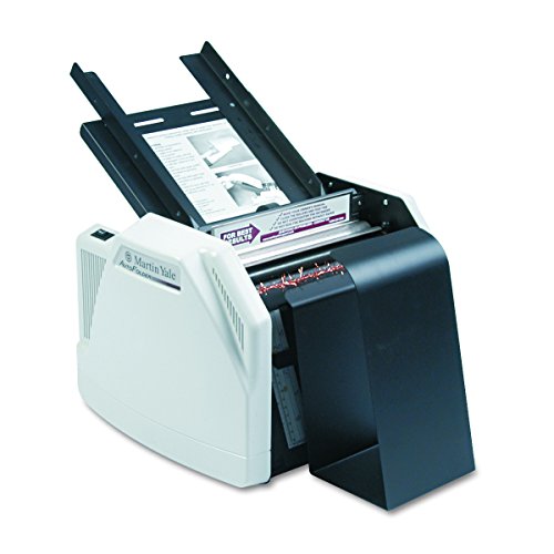 Martin Yale 1501X Automatic Paper Folder, Operates at a Speed of up to 7,500 Sheets per Hour, 150 Sheets Feed Table capacity, Up to 3 Sheets Manual Paper Feed
