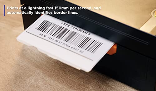 Beeprt BY426BT | High Speed Thermal Label Printer for 4X6 Labels | Bluetooth Enabled | Free Label Holder | Compatible with Windows, MacOS, Android and iOS Systems | 12 Month Free Replacement Warranty