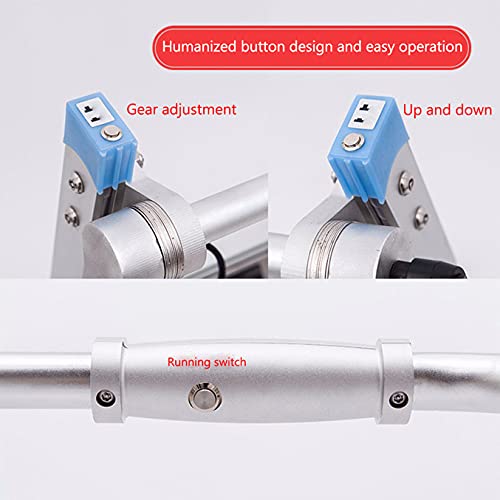 FAXIOAWA Electric Stair Climbing Cart - 240Kg Capacity - Aluminum Alloy - 800W Brushless DC Motor & Power Battery