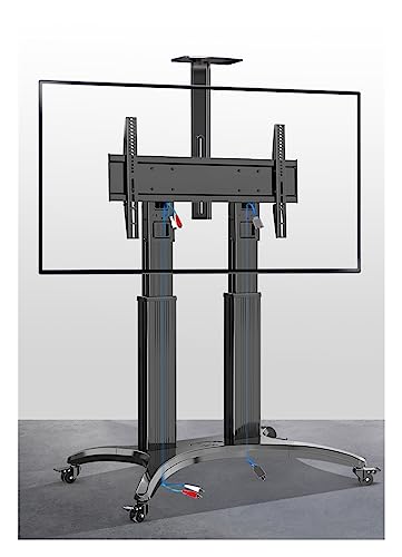 SHXSYN Aluminum AVF1800-70-1P TV Mobile Cart for 65"-85" LED LCD Plasma TV
