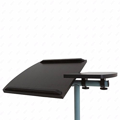 Generic e Stan Stand Overbed Table Desk Tilting Desk Tilting Food Tray Hospital esk Tilting Table Rolling Laptop Table Tabletop TV Tabletop TV