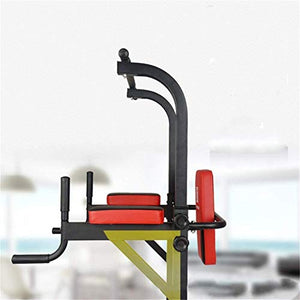 ZXNRTU Strength Training Equipment Strength Training Dip Stands Adjustable Power Tower Multi Function Dip Stand Workout Fitness Bar for Indoor Home Gym Office Outdoor Full Body Strength Training