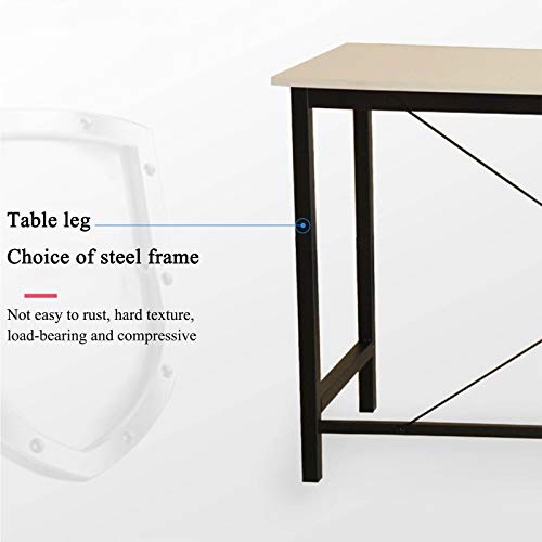 hongyang L Shaped Desk, Round Corner Computer Desk Gaming Table Workstation for Home Office, PC Laptop Writing Study Desk(168x125x72cm)