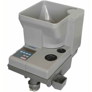 RB Tech CS-50 Automated Hopper High Speed Coin Counter/Sorter, 1800 Pcs/Min Counting Speed, 4500 Coins Hopper Capacity, High Speed Counting, Continuous or Presettable Batch Counting, Easy Operate