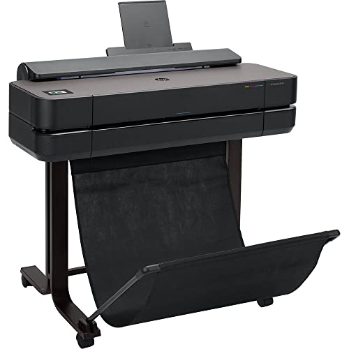 HEWLETT PACKARD DesignJet T650 24" Large Format Plotter Printer (5HB08A) + Deluxe Cleaning Set - Base Bundle