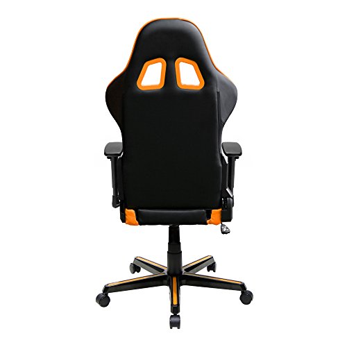 DXRacer Formula Series DOH/FH00/NO Newedge Edition Racing Bucket Seat Office Chair Gaming Chair Ergonomic Computer Chair Esports Desk Chair Executive Chair Furniture with Pillows (Black/Orange)