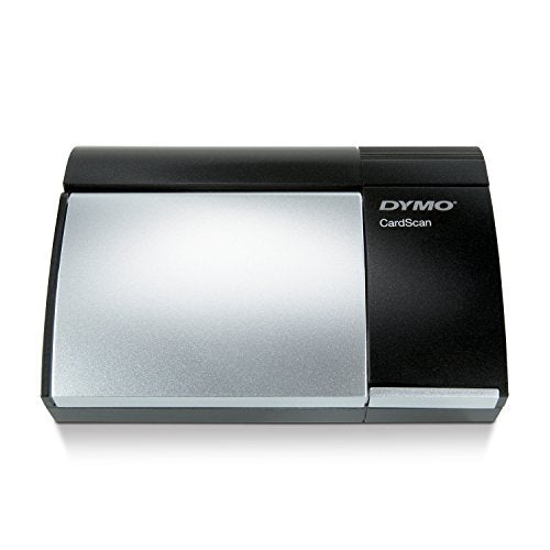 DYMO 1760685 CardScan Personal Card Scanner,Black/Silver