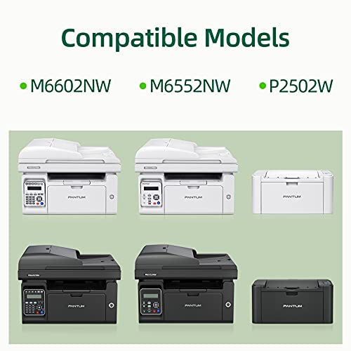 PantumP2502W Monochrome Laser Printer Home Office School Student Mobile Wireless Printing- Small with PB-211 Toner