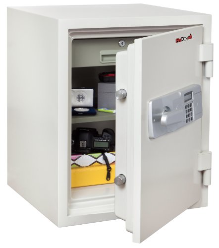 FireKing KF18142WHE Two Hour Fire and Water Safe, 1.85 ft3, 19 2/3 x 18 1/2 x 24, White