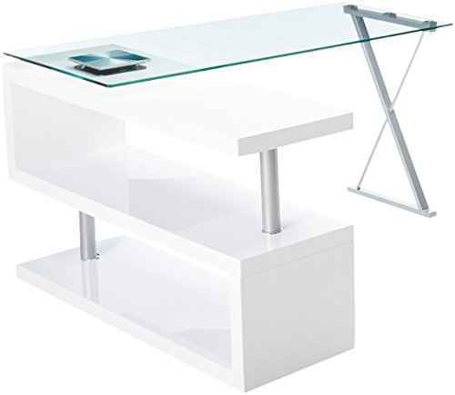 24/7 Shop at Home 247SHOPATHOME IDF-DK6131WH Office-desks, White