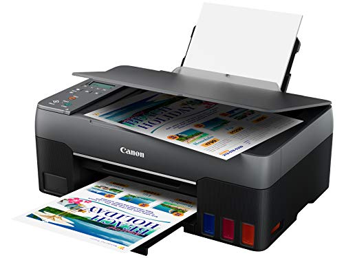 Canon PIXMA G1220 Single Function MegaTank Inkjet Printer, Print Only, Black, (4469C002)