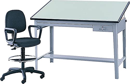 Safco Precision 4-Post Drafting Tabletop, Green, 1H x 72W x 37 1/2D