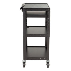 Norwood Commercial Furniture Electric Power AV Cart with Sliding Tray