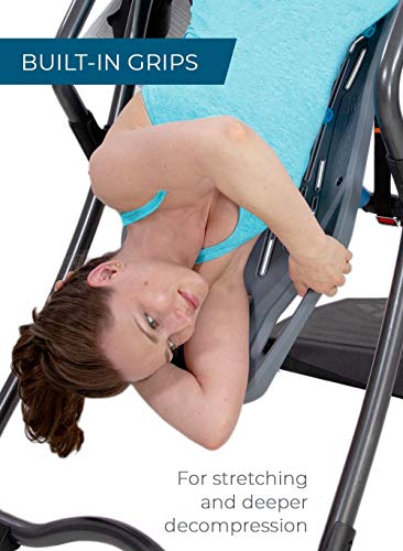 Teeter FitSpine LX9 Inversion Table, Deluxe EZ-Reach Ankle System, Back Pain Relief Kit, FDA-Registered (LX9)
