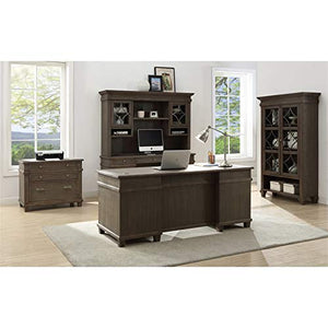 Martin Furniture IMCA720 Carson Desk, 72", Brown