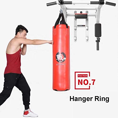 Multi Function Wall Mount Chin Up Bar Height Adjustable Pull-Up Bar Multi Grip Strength Training Equipment for Home Gym 880 LB Weight Capacity (Color : White)