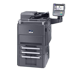 Kyocera TASKalfa 6550ci Color Copier Printer Scanner All-in-One MFP - 11x17, 12x18, Auto Duplex, 65 ppm, 2 Trays and Stand (Renewed)