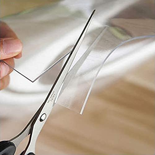 HOBBOY Clear Vinyl Hard-Floor Chair Mat Protector, Non-Slip, 2mm Thick - Multiple Sizes