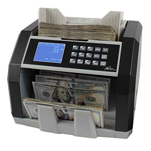 Royal Sovereign, RSIRBCED250, High Speed Currency Counter, 1 Each, Black,Silver