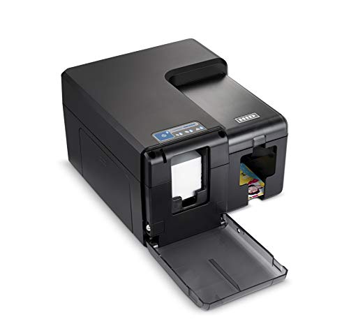 Fargo INK1000 ID Card Printer System with Ink, Blank Cards, and CloudBadging Software