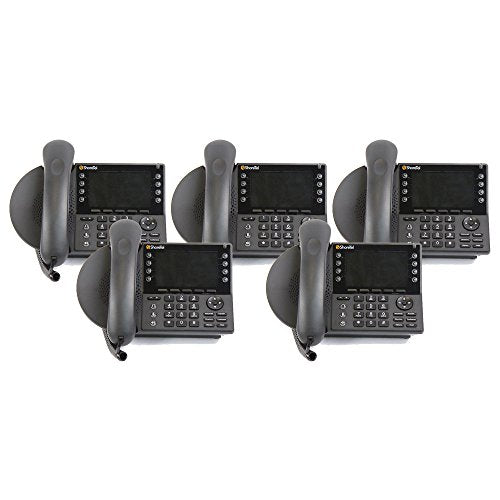 ShoreTel IP 485G Gigabit IP Telephone (10498) Multi-Pack - 5 Phones