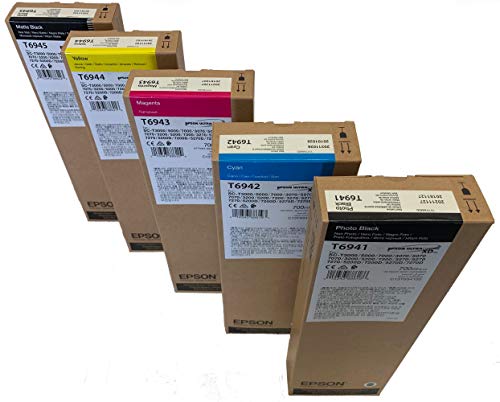Epson Ultrachrome 700 Ml Ink Set for Surecolor T-series Printers