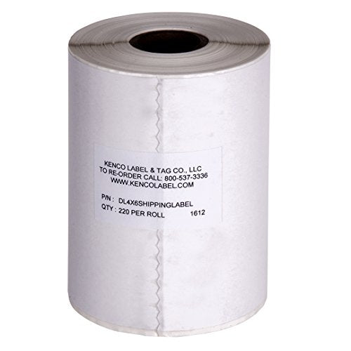 4" x 6" Compatible with Dymo 4XL Postage Shipping Labels, Compatible with Dymo 1744907 (1 Roll - 220 Labels Per Roll) (48 Pack)