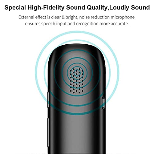 UsmAsk Smart Instant Language Translator Device, Portable 2-Way Translations, 3.0Inch Touch Screen, 75 Languages - Black