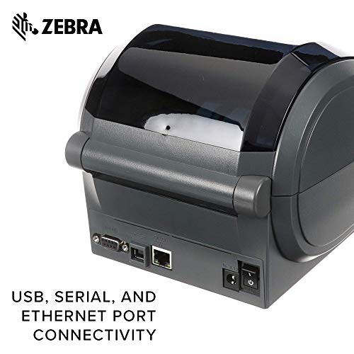 Zebra GX420D Thermal Label Barcode Printer GX42-202410-000 (Renewed)