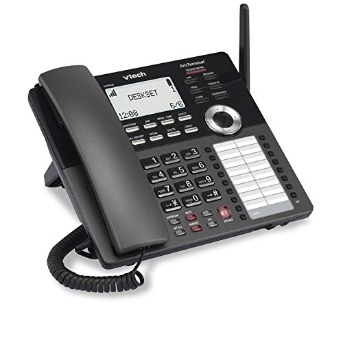 Global Teck Worldwide Vtech VSP600 and VSP608 DECT Base Cordless Office Desk Phone with Microfiber Cleaning Cloth
