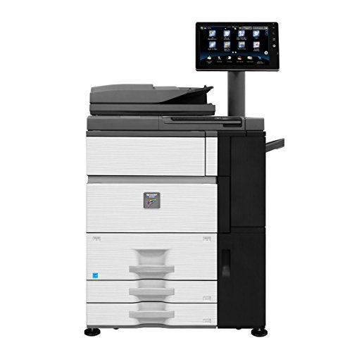 Sharp MX-7500N Color Laser Production Printer - 75ppm, Copy, Print, Scan, 2 Trays, Tandem Tray