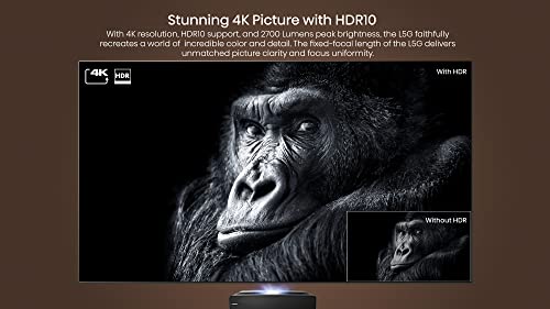 Hisense 120L5G-CINE120A 4K UHD Laser TV with 120" ALR Screen, Android TV, HDR10
