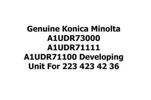 Genuine Konica Minolta A1UDR73000 A1UDR71111 A1UDR71100 Developing Unit for 223 423 42 36