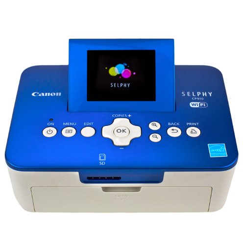 Canon Office Products SELPHY CP910 BLUE Wireless Color Photo Printer (Discontinued by Manufacturer)