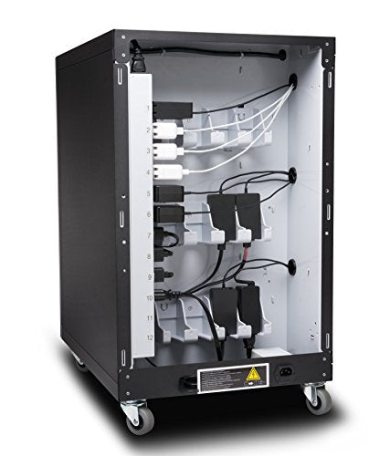 Kensington AC12 Security Charging Cabinet for Tablets, Chromebooks, 2 in 1 Laptops (K64415NA)