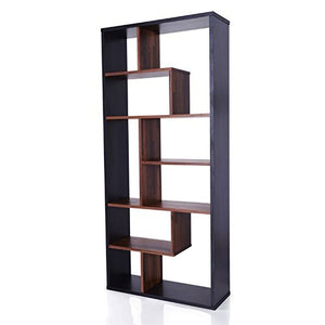 Acme Furniture Acme 92404 Chas Cube Bookcase in Espresso & Walnut