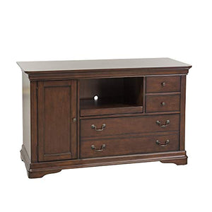 Liberty Furniture INDUSTRIES Brookview Credenza, Cherry, W53 x D22 x H32