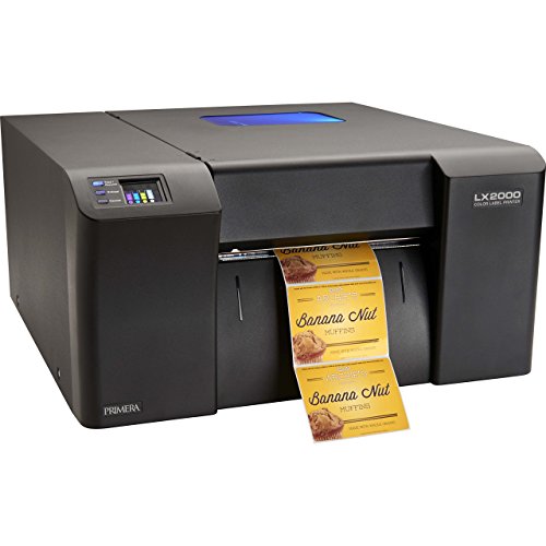 Primera LX2000 Color Label Printer, Print Your Own Short Run Product Labels, Prints Up To 8.25" Wide
